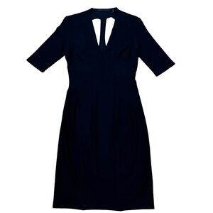 Helmut Lang Dress Black stretch cutout Back detail  Size S